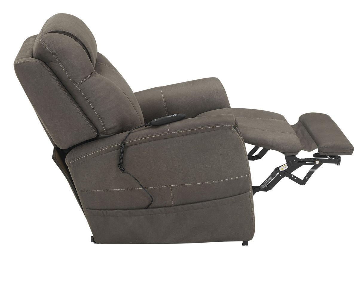 Thames Walnut Power Lift Chair with Power Headrest from Steve Silver - Luna Furniture