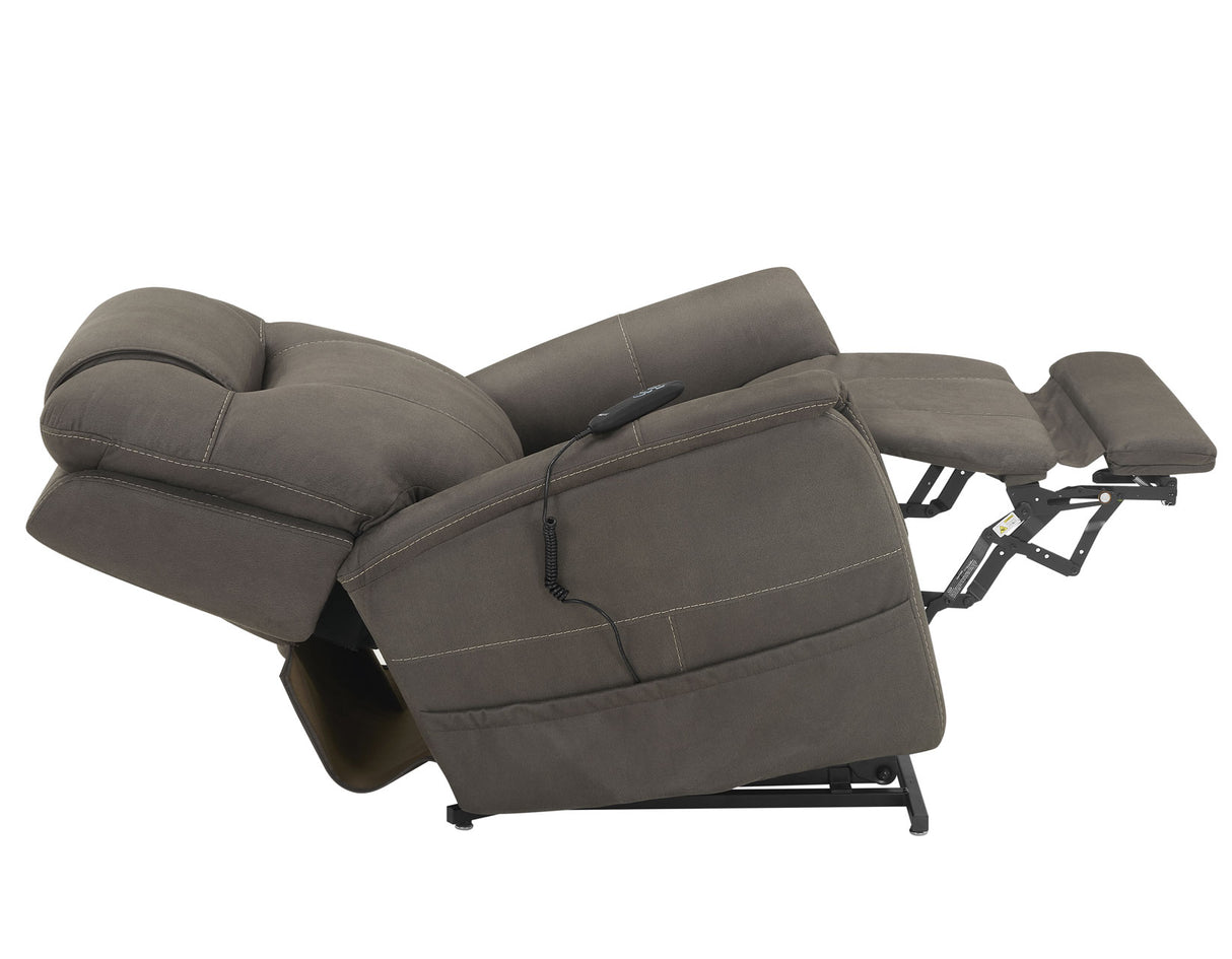 Thames Walnut Power Lift Chair with Power Headrest from Steve Silver - Luna Furniture