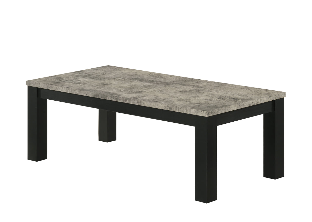 Theo Concrete/Black 3-Piece Cocktail Set from Crown Mark - Luna Furniture
