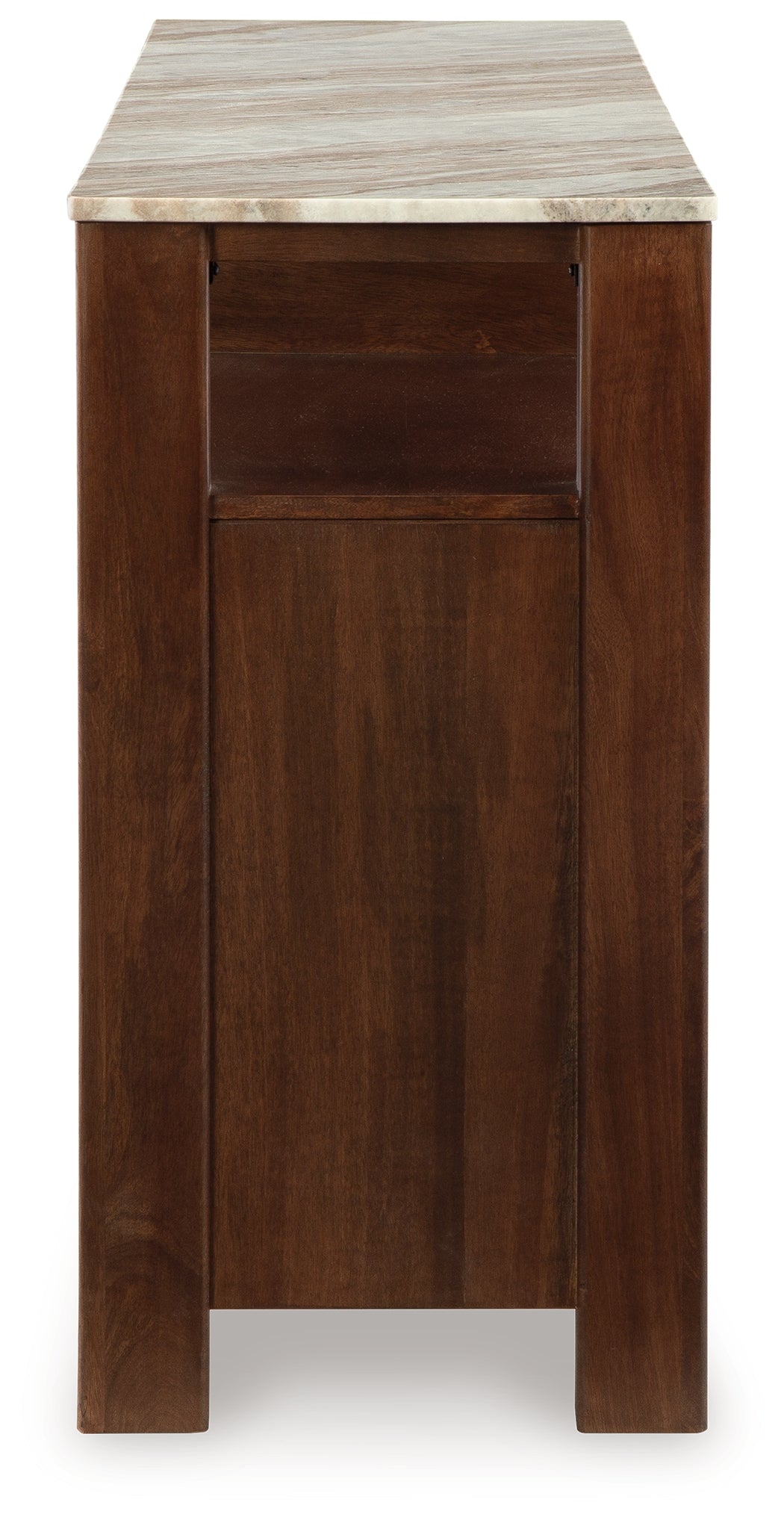 Tobinville Dark Brown Accent Cabinet from Ashley - Luna Furniture
