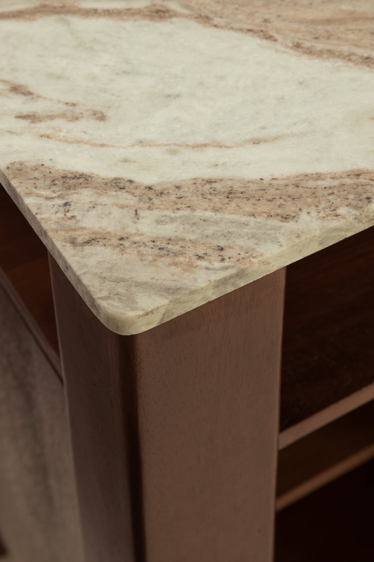 Tobinville Dark Brown Accent Cabinet from Ashley - Luna Furniture