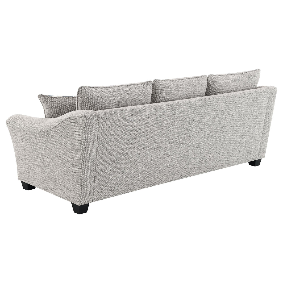 Tomkins Light Gray Boucle Upholstered Sofa from Coaster - Luna Furniture