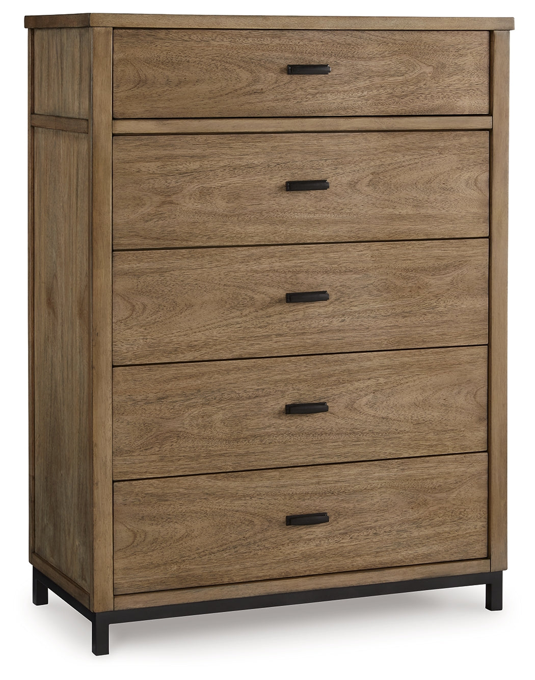 Tomtyn Light Brown Upholstered Platform Bedroom Set from Ashley Furniture - Luna Furniture