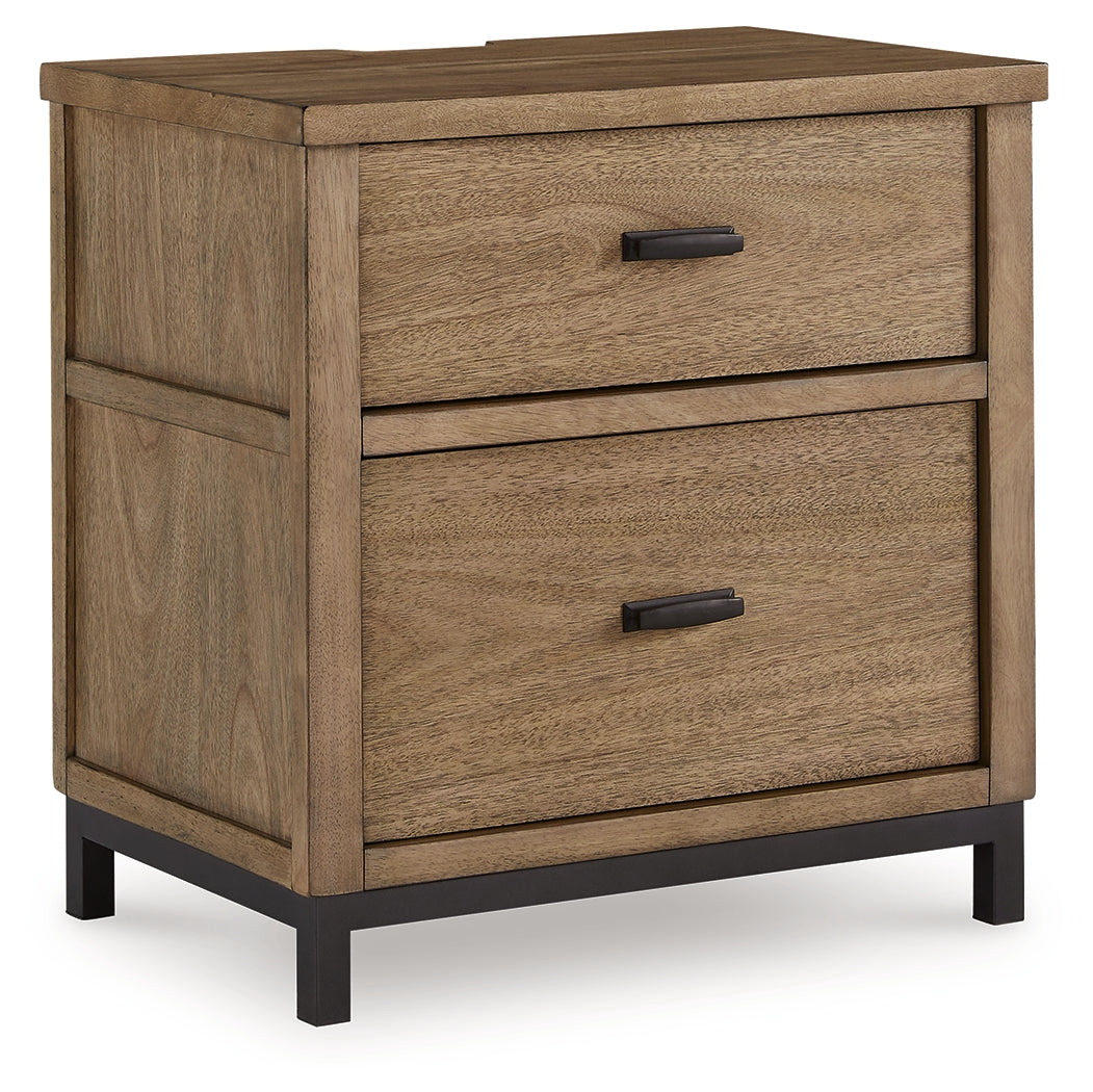Tomtyn Light Brown Nightstand from Ashley Furniture - Luna Furniture
