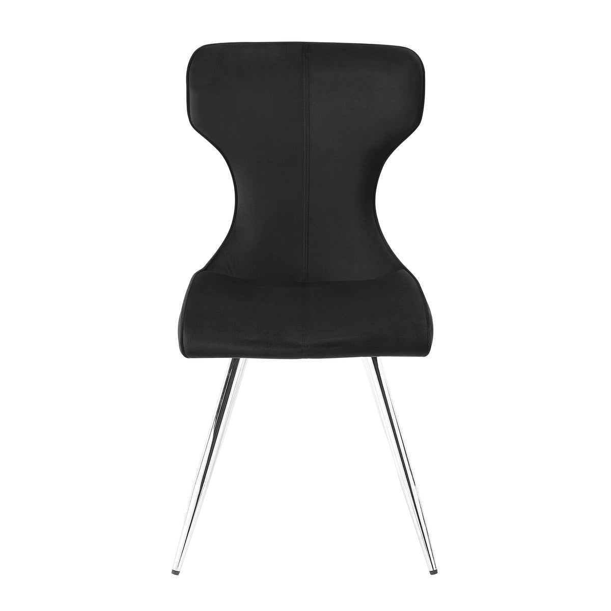 Topeka Black Side Chair, Set of 2 from Homelegance - Luna Furniture