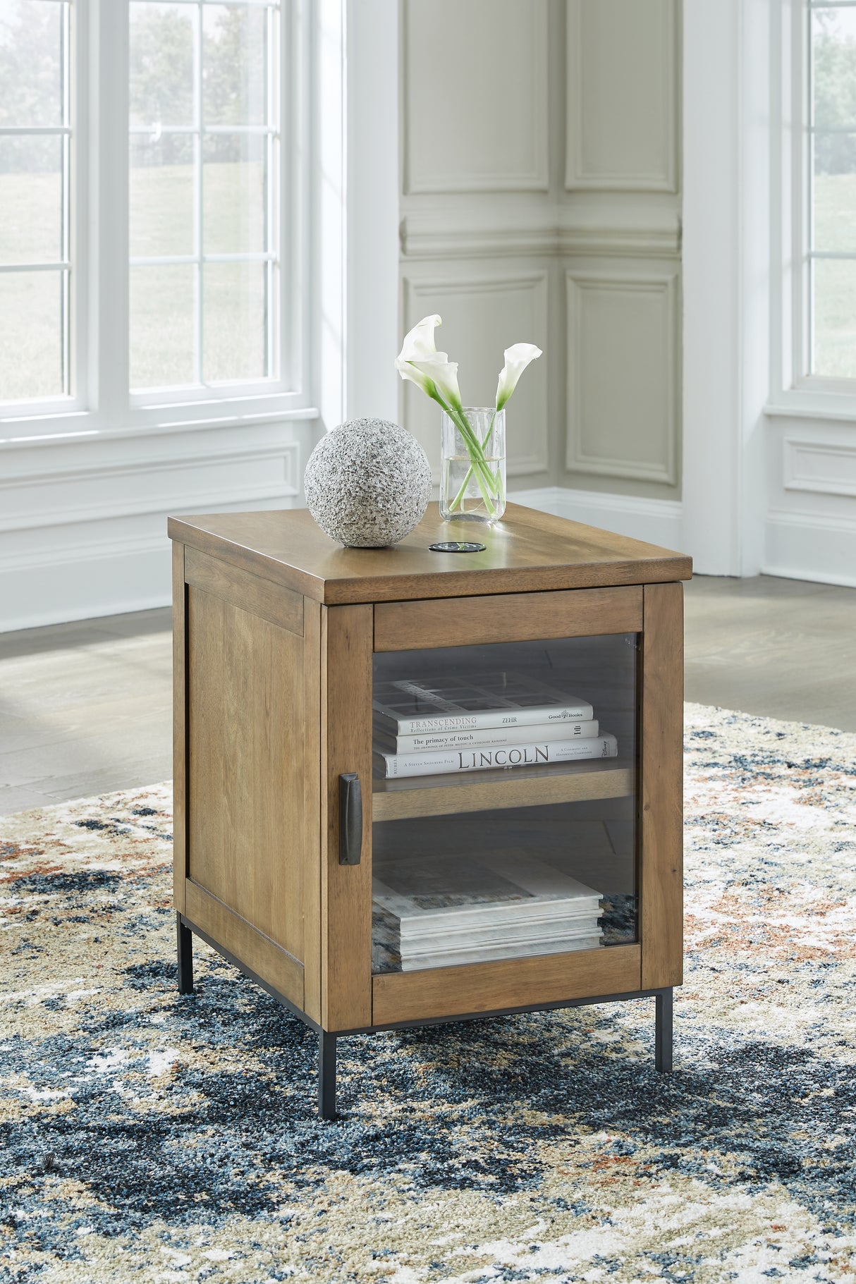 Torlanta Brown Chairside End Table from Ashley - Luna Furniture