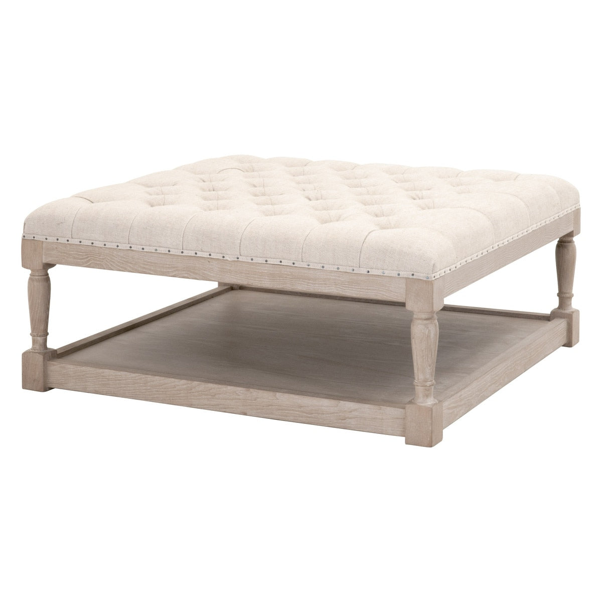 Townsend Tufted Upholstered Coffee Table from Essentials For Living - Luna Furniture