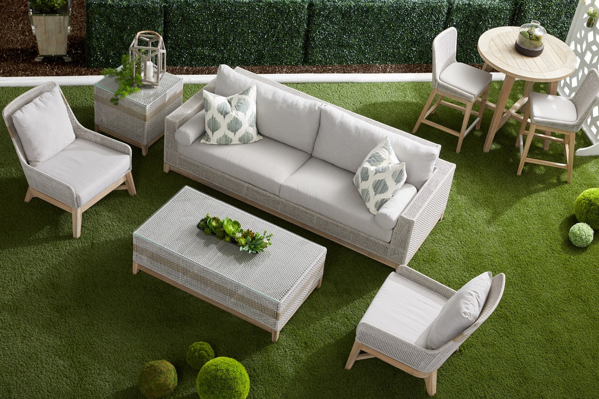 Tropez Outdoor 90" Sofa from Essentials For Living - Luna Furniture