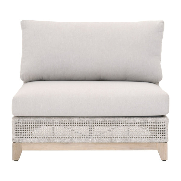 Tropez Outdoor Modular Armless Sofa Chair