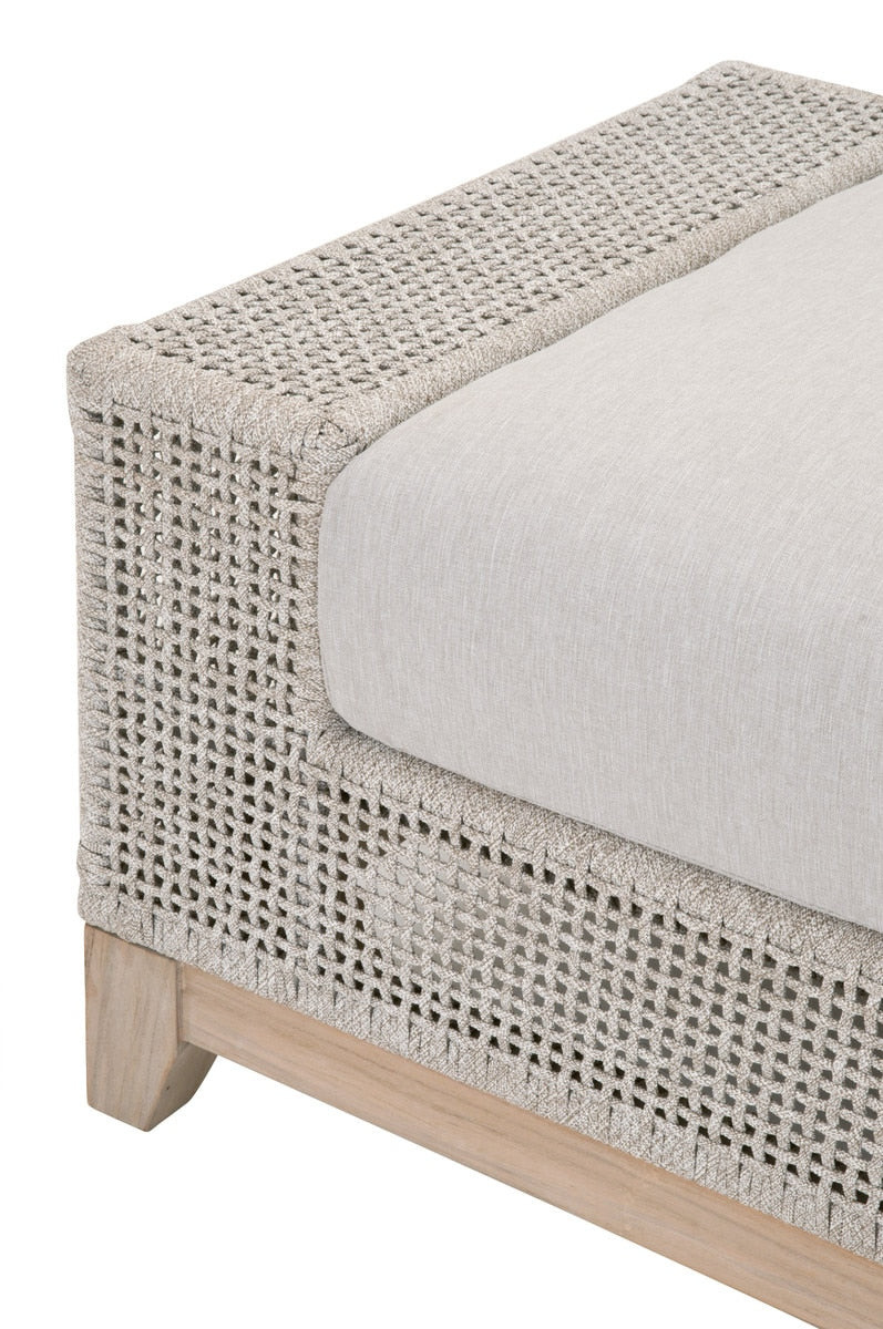 Tropez Outdoor Ottoman from Essentials For Living - Luna Furniture