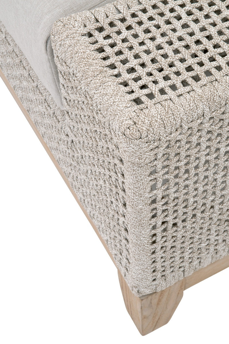 Tropez Outdoor Ottoman from Essentials For Living - Luna Furniture