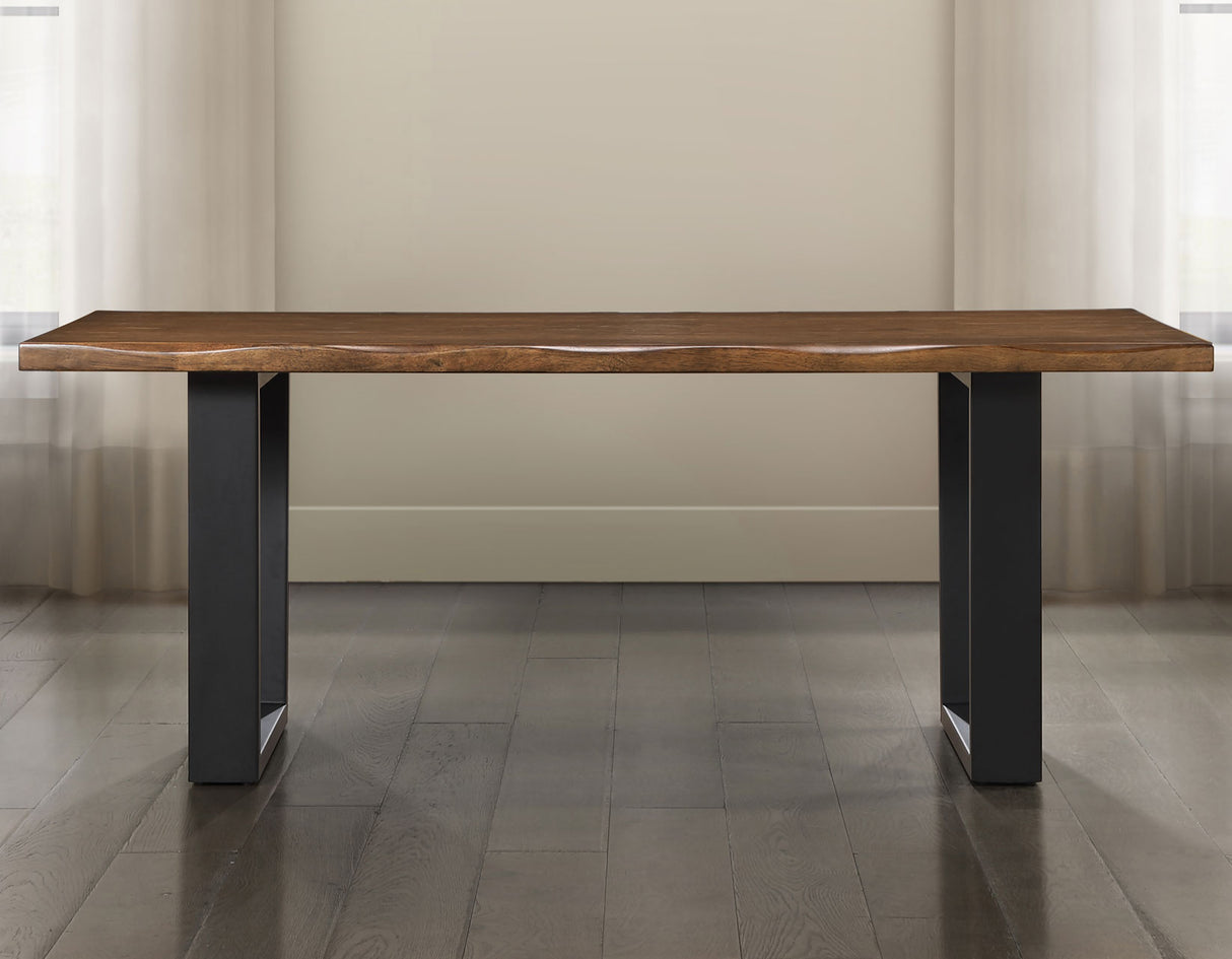 Tucson Mocha 5-Piece 78″ Dining Room Set from Steve Silver - Luna Furniture