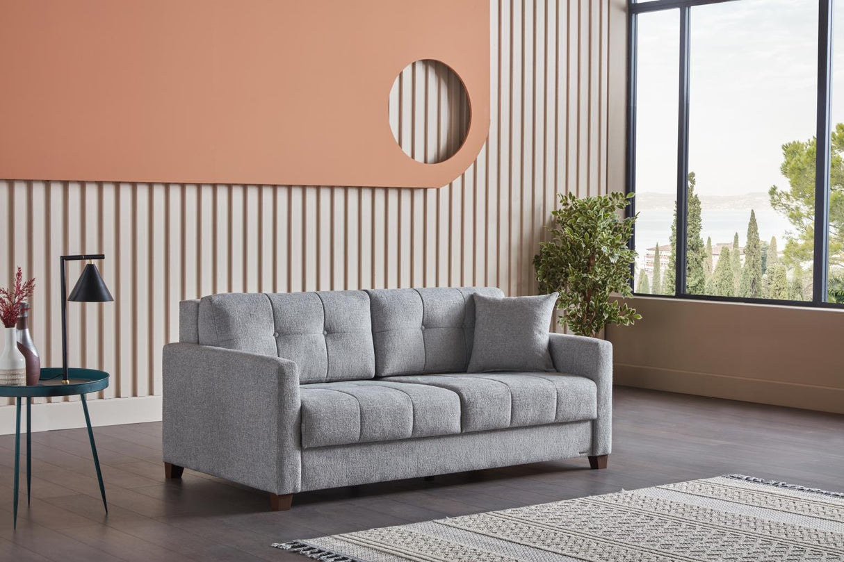 Twinsoft Beatto Light Gray Queen Sleeper from Bellona - Luna Furniture