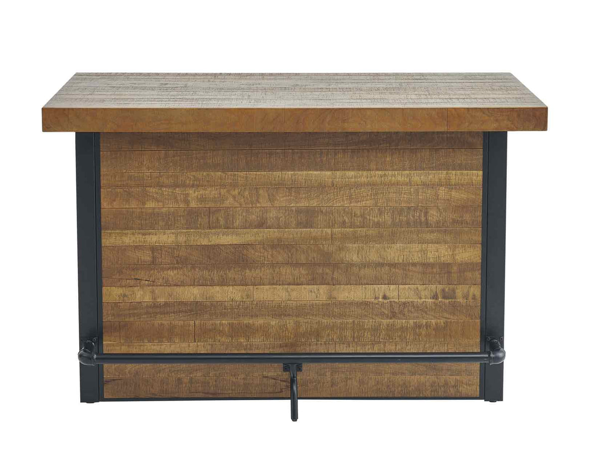 Tyler Chestnut/Black 38-inch Counter Bar from Steve Silver - Luna Furniture