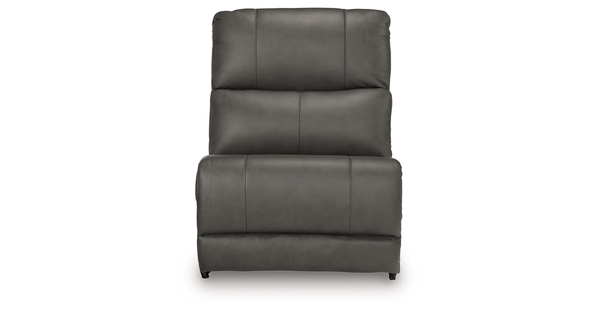 Bleckley Anchor Armless Chair from Ashley - Luna Furniture
