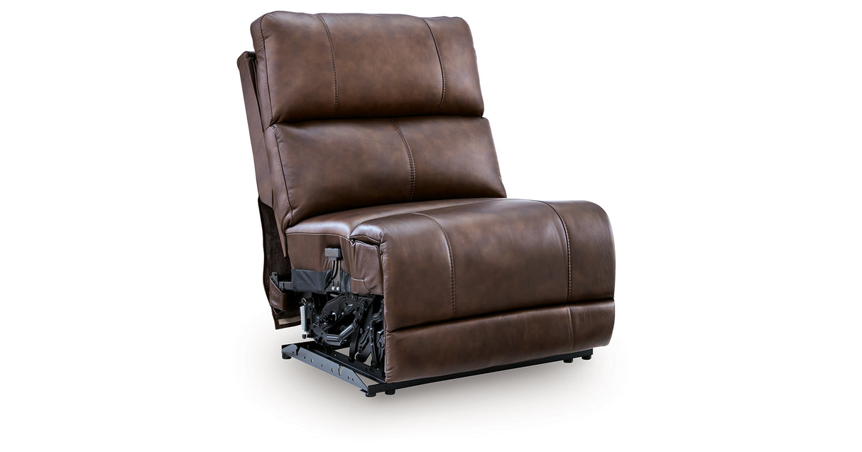 Bleckley Espresso Power Armless Recliner from Ashley Furniture - Luna Furniture