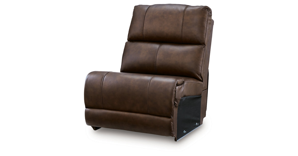 Bleckley Espresso Armless Chair from Ashley Furniture - Luna Furniture