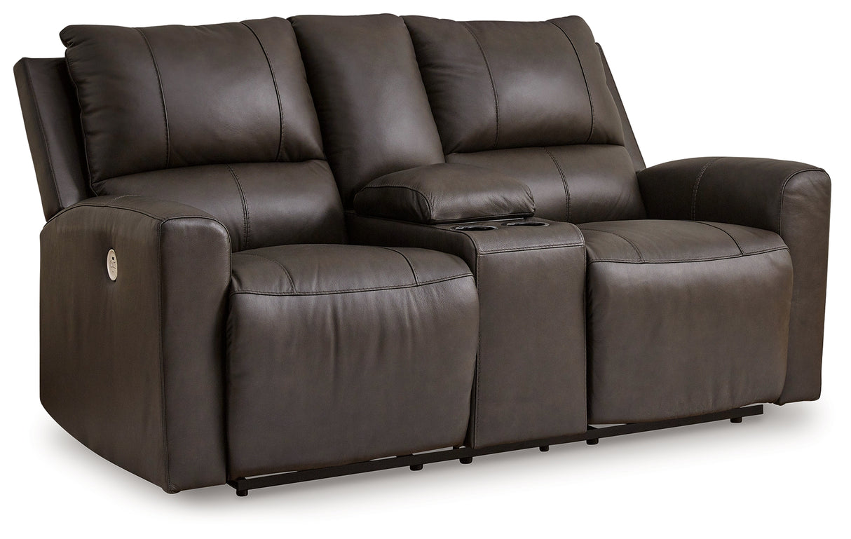 Boxmere Sofa and Loveseat in Storm from Ashley - Luna Furniture