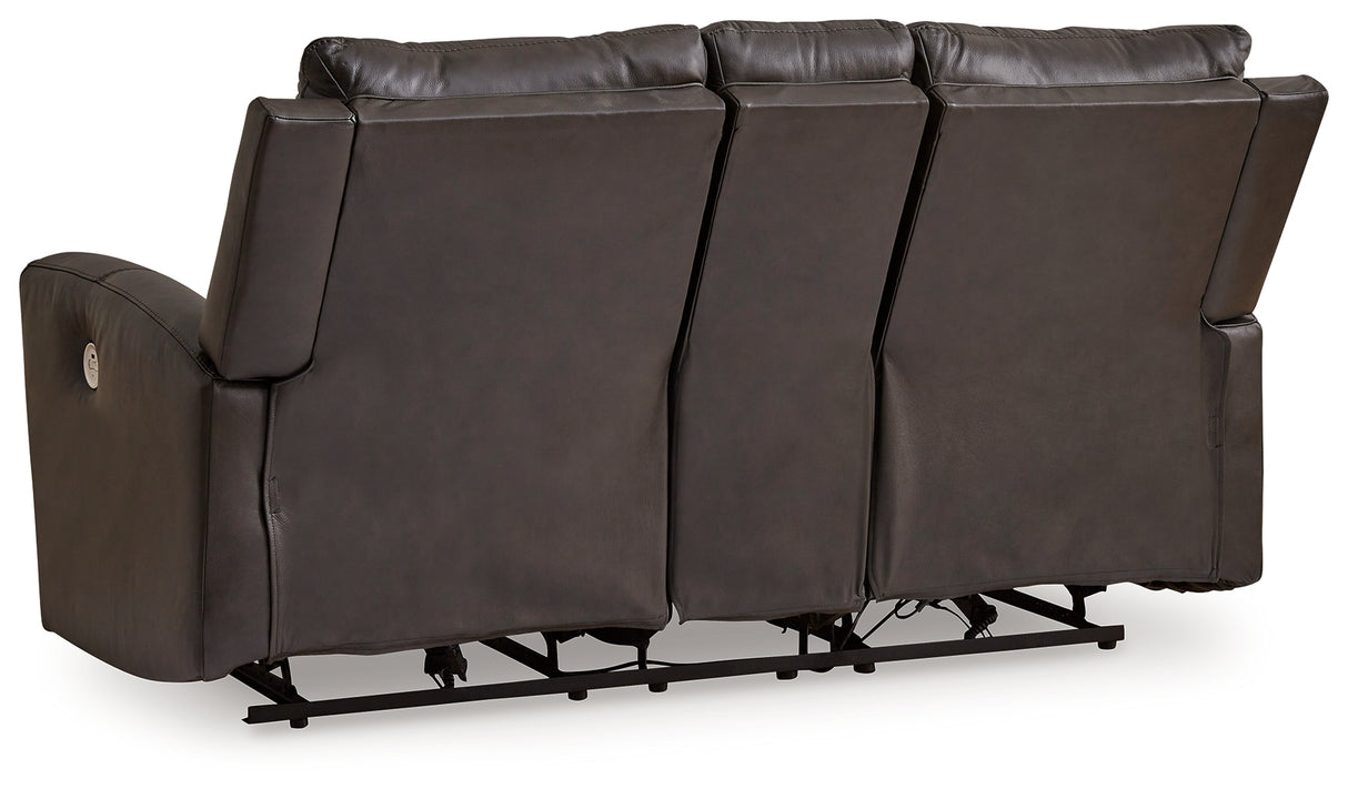 Boxmere Sofa and Loveseat in Storm from Ashley - Luna Furniture