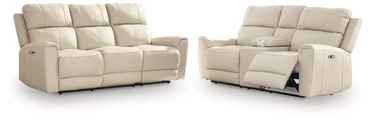 Dahlmoore Sofa and Loveseat in Almond from Ashley Furniture - Luna Furniture