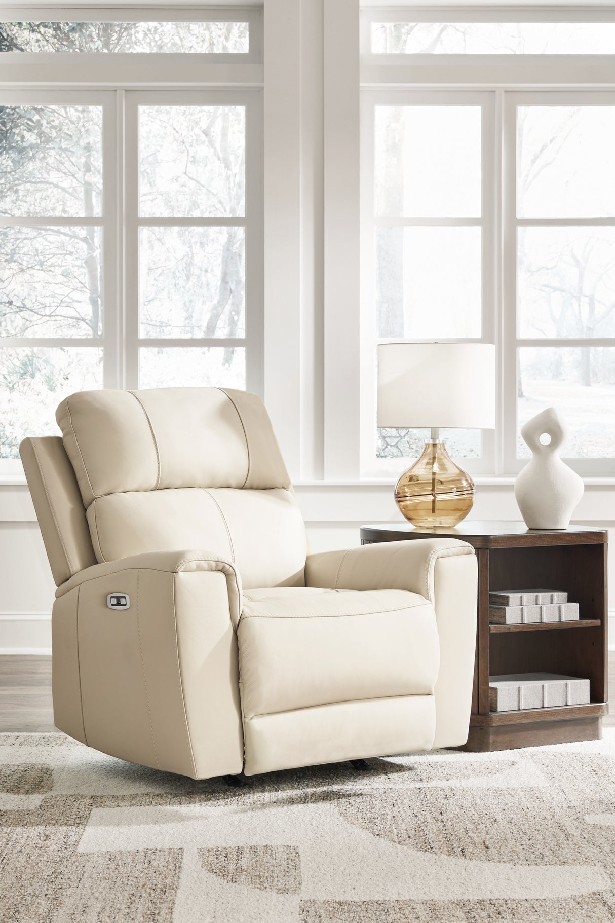 Dahlmoore Almond Power Recliner from Ashley - Luna Furniture