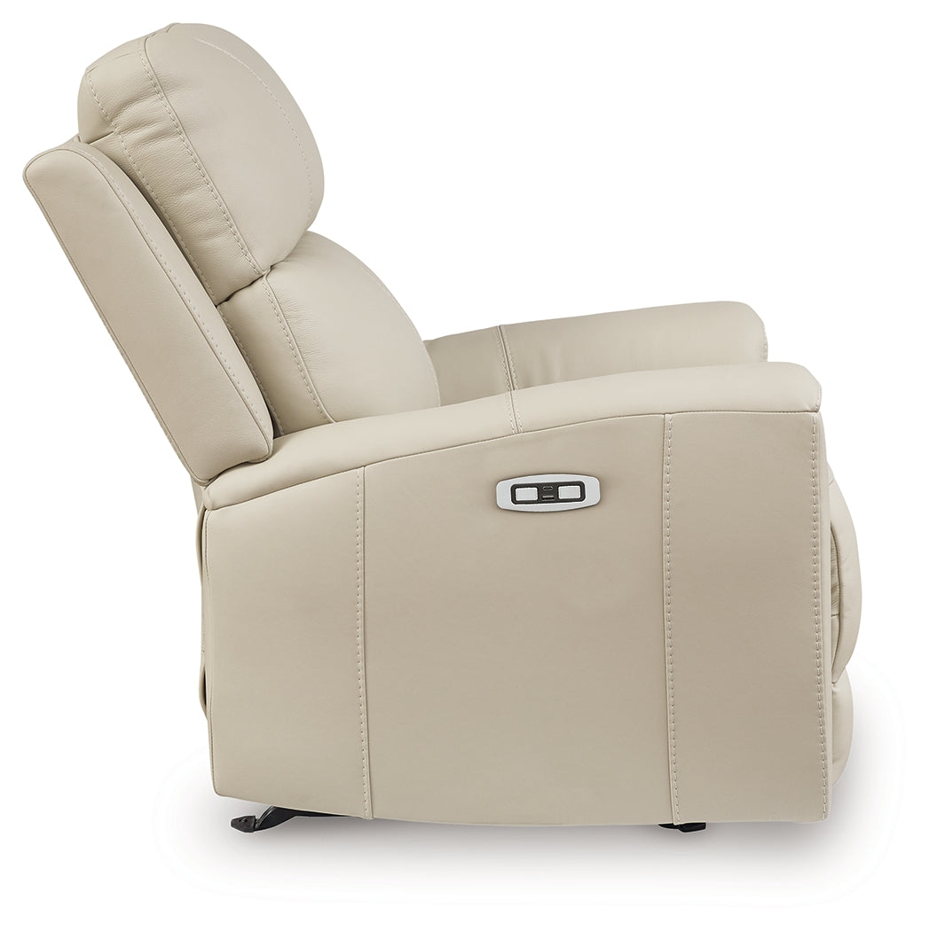 Dahlmoore Almond Power Recliner from Ashley - Luna Furniture
