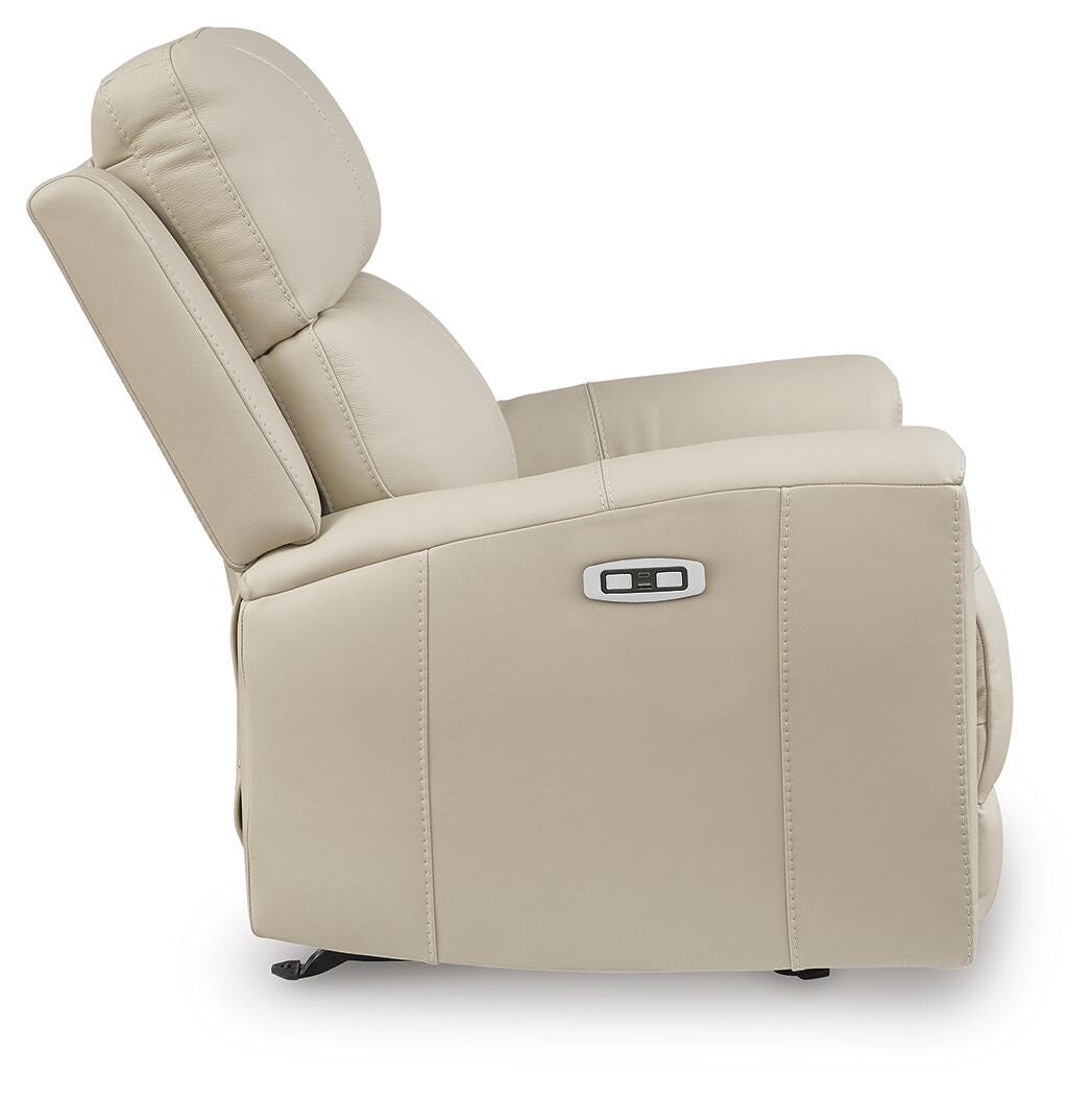 Dahlmoore Almond Power Recliner from Ashley - Luna Furniture