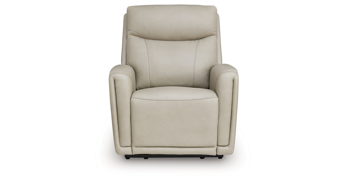 Pincara Bone Power AutoGlide Recliner from Ashley Furniture - Luna Furniture