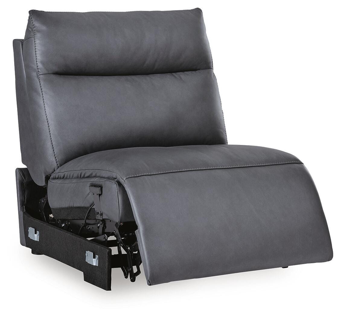 ModZ Blue Power Armless Recliner from Ashley - Luna Furniture