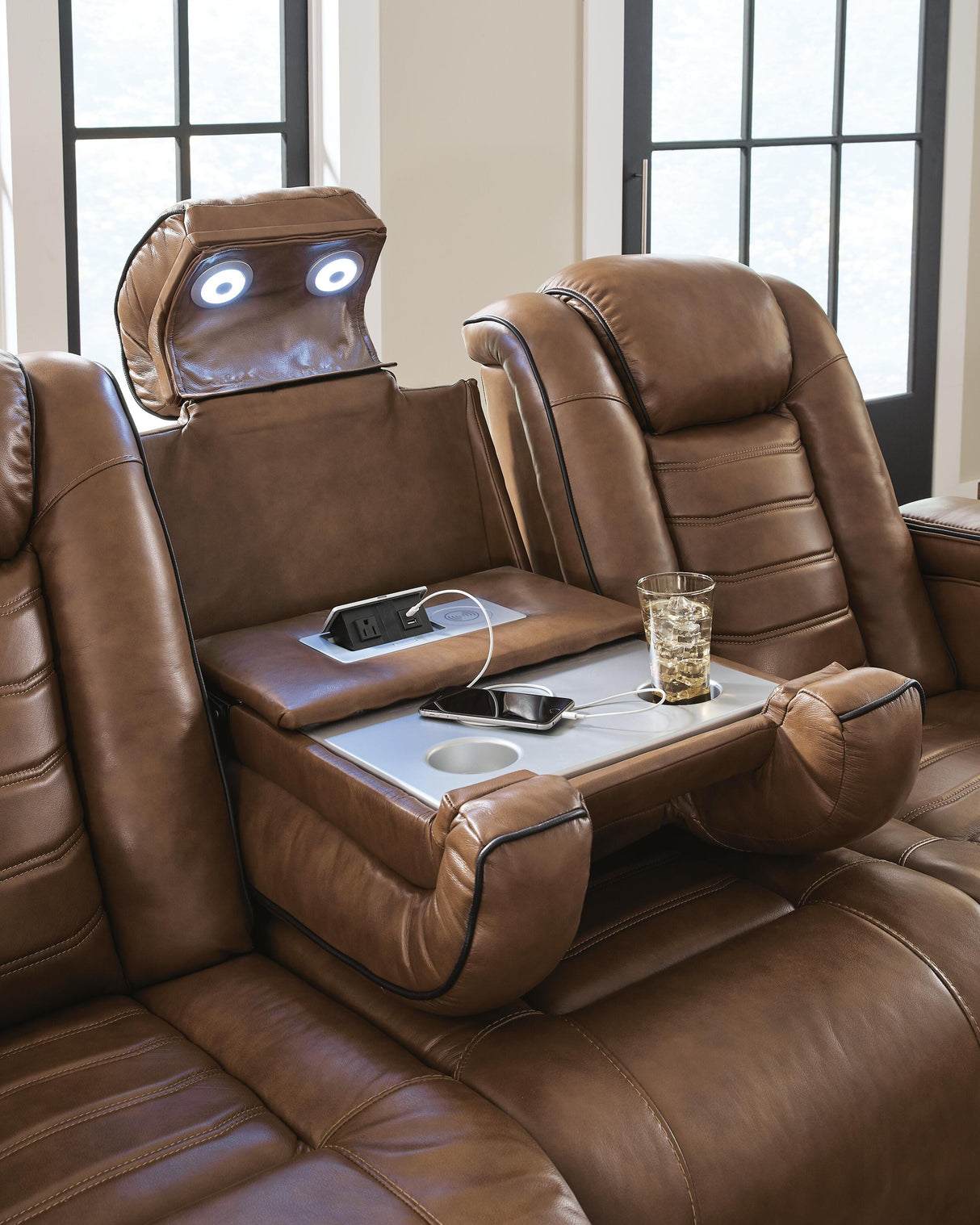 Gruaro Sofa and Loveseat in Amber from Ashley - Luna Furniture