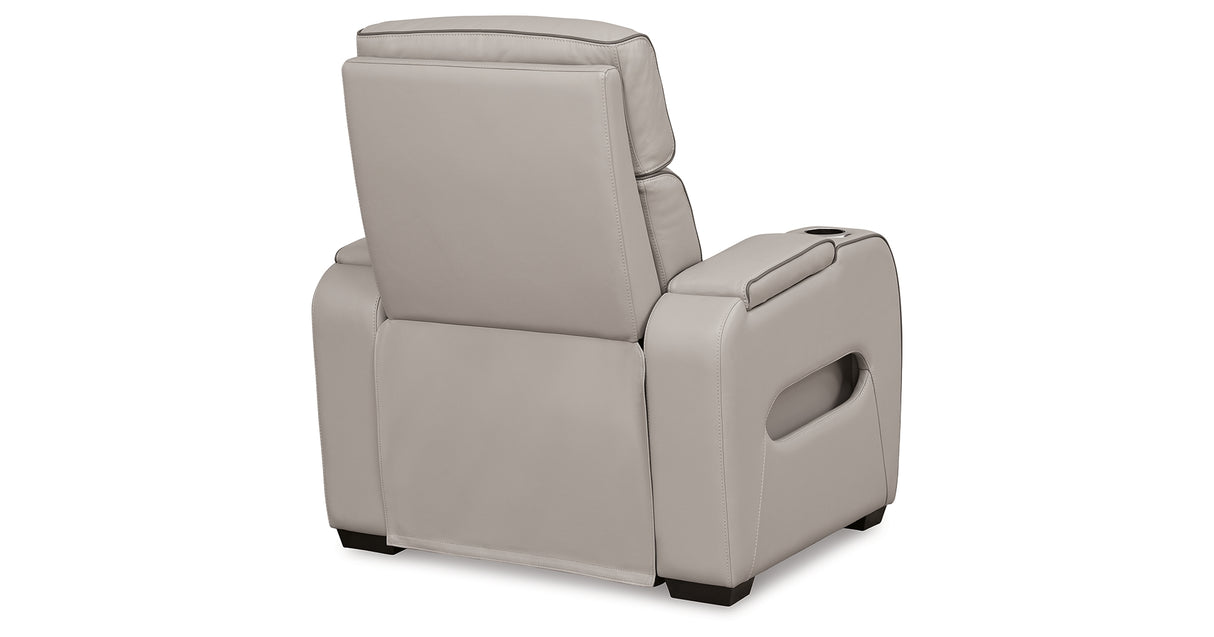 Boyington Sofa, Loveseat and Recliner in Gray from Ashley Furniture - Luna Furniture