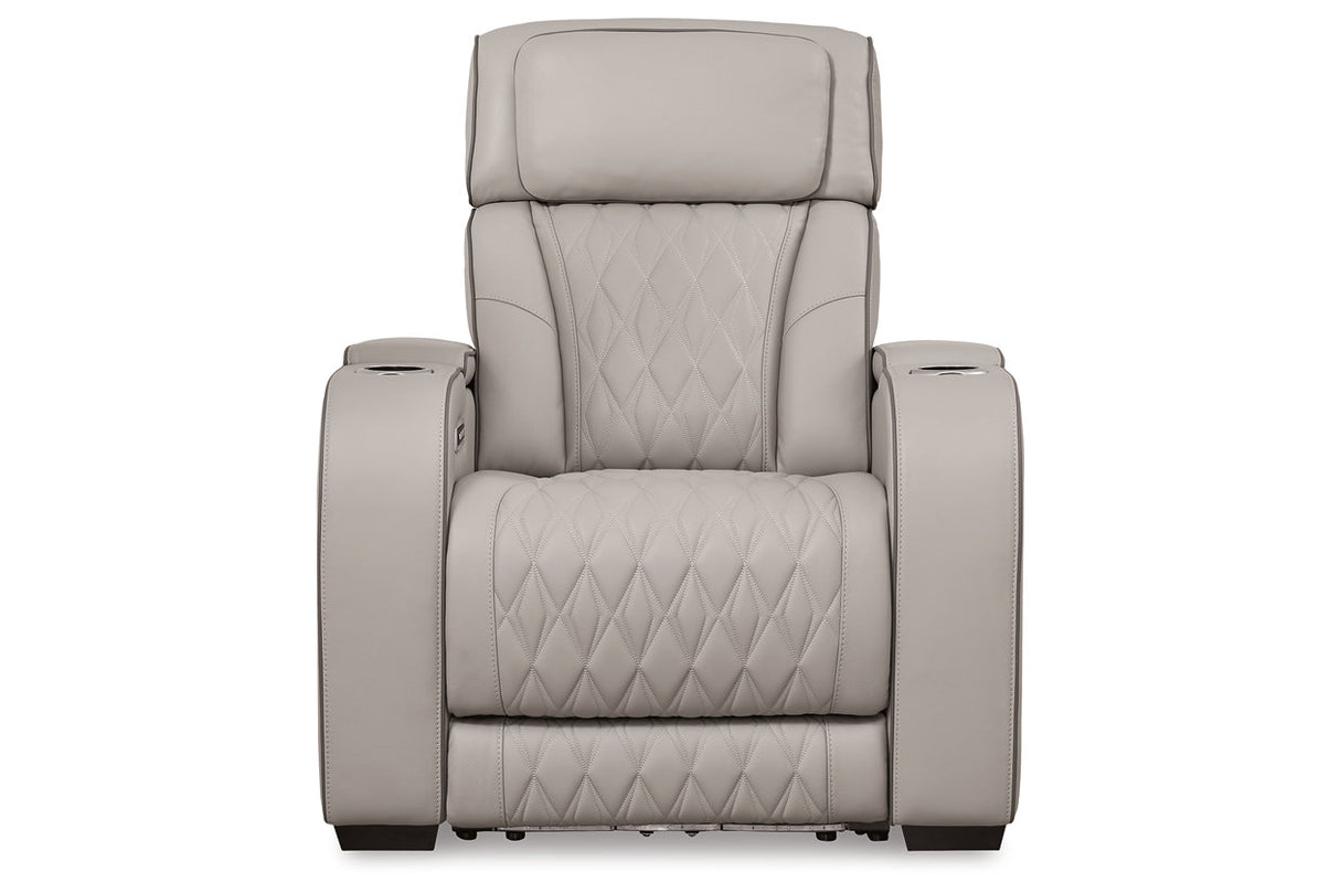 Boyington Power Reclining Sofa, Loveseat and Recliner from Ashley - Luna Furniture