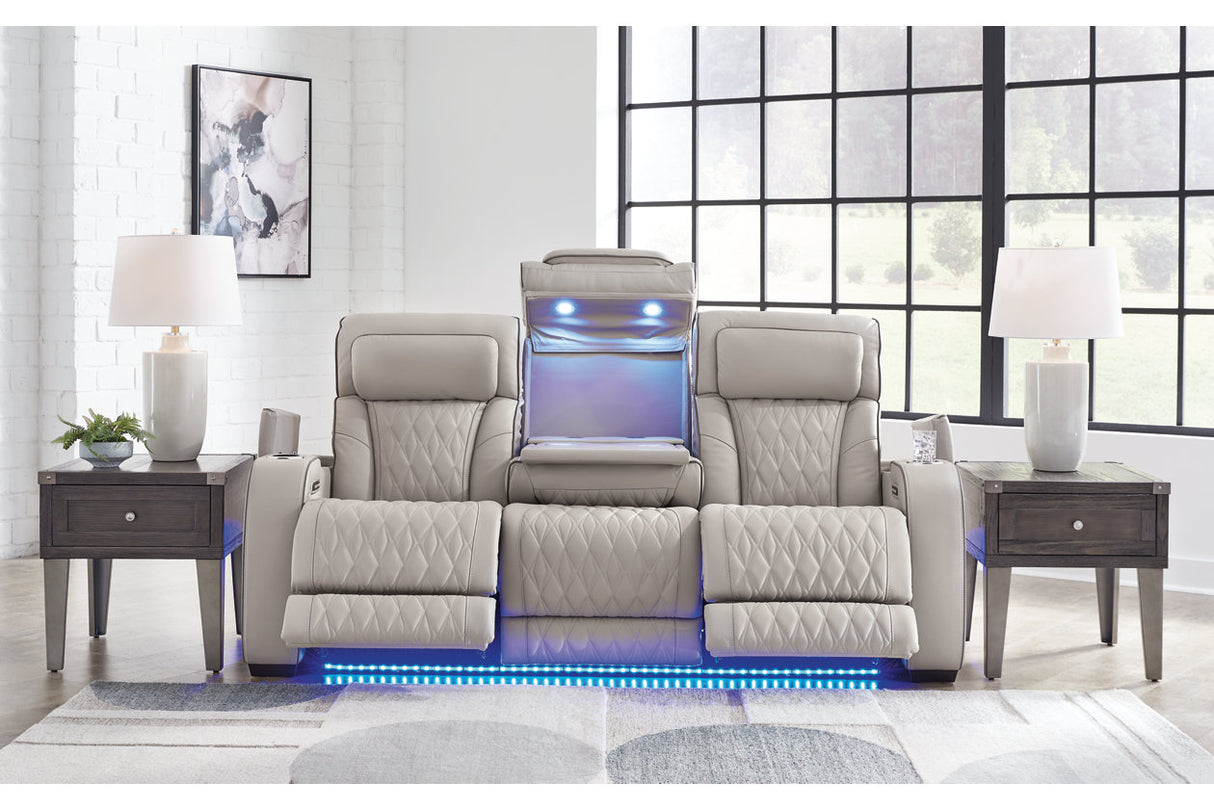 Boyington Power Reclining Sofa, Loveseat and Recliner from Ashley - Luna Furniture