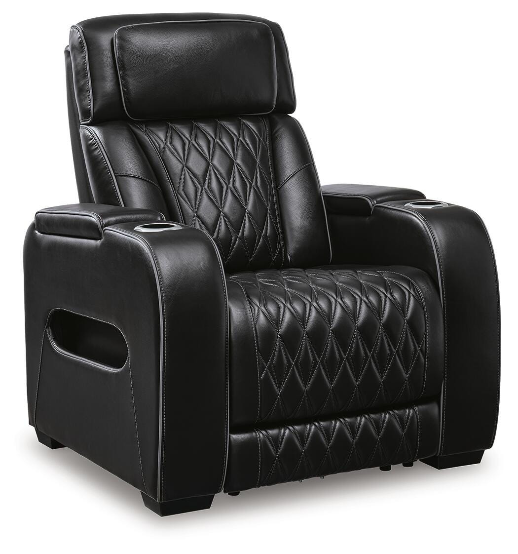 Boyington Power Reclining Sofa, Loveseat and Recliner from Ashley Furniture - Luna Furniture