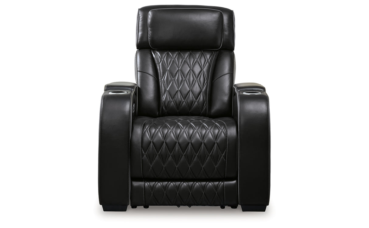 Boyington Sofa, Loveseat and Recliner in Black from Ashley - Luna Furniture