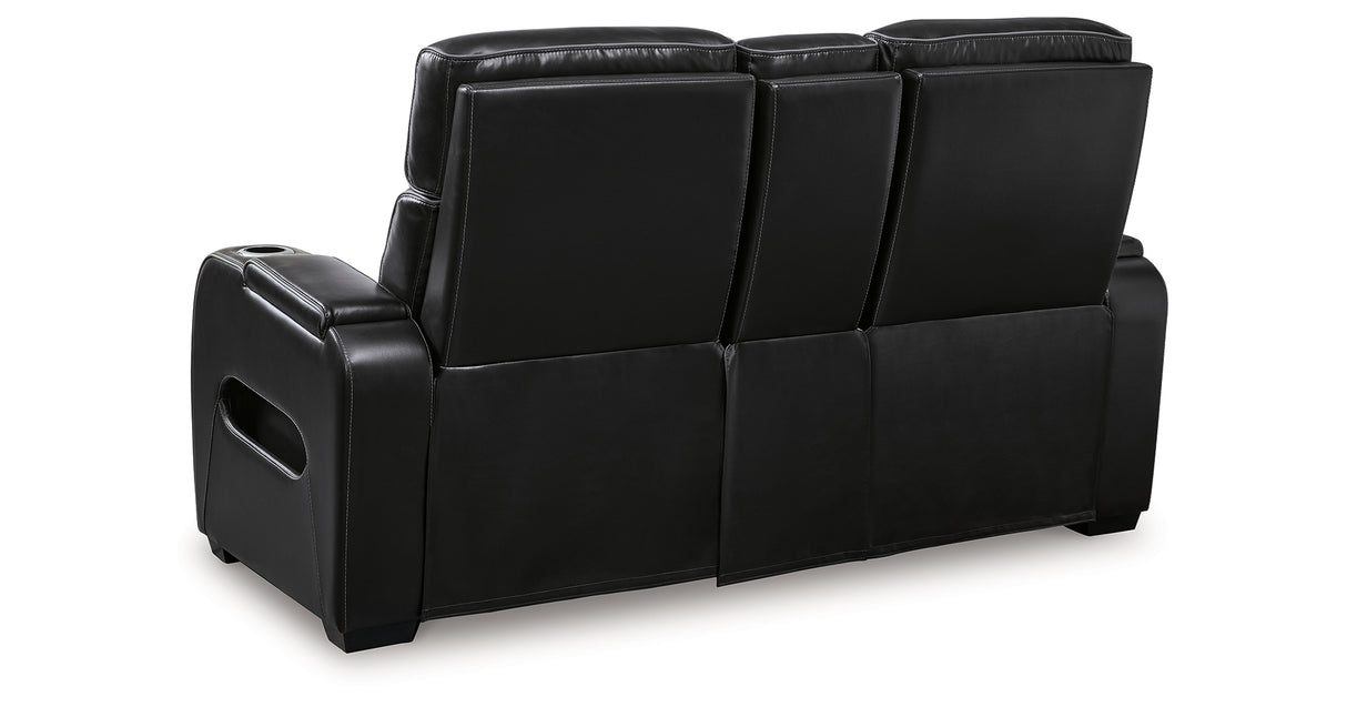 Boyington Sofa, Loveseat and Recliner in Black from Ashley - Luna Furniture