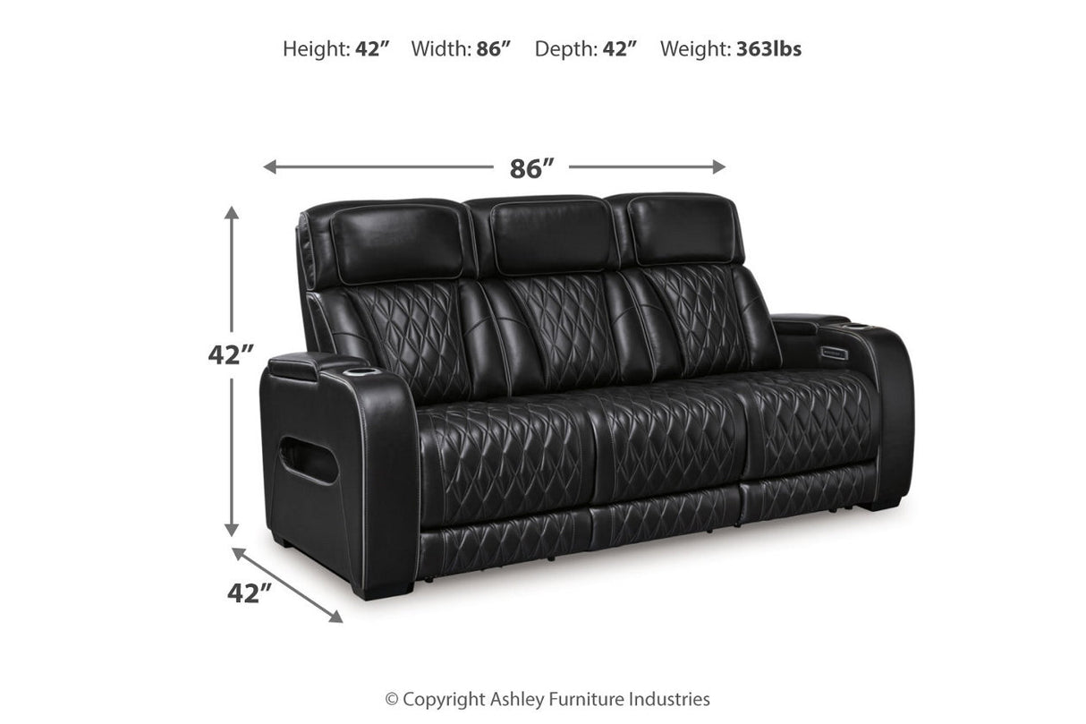 Boyington Power Reclining Sofa, Loveseat and Recliner from Ashley - Luna Furniture