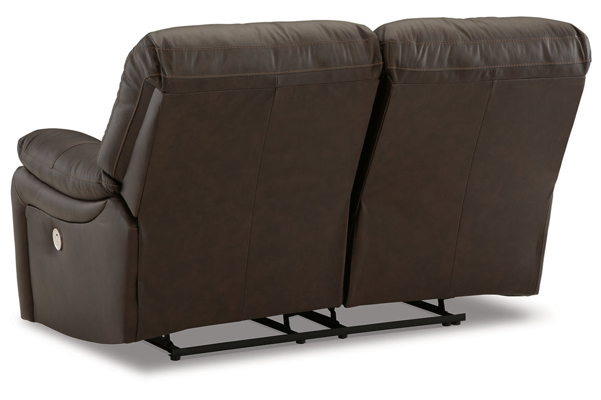 Leesworth Power Reclining Sofa, Loveseat and Recliner from Ashley - Luna Furniture