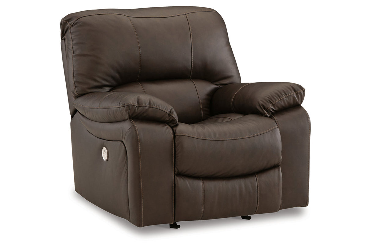 Leesworth Power Reclining Sofa, Loveseat and Recliner from Ashley - Luna Furniture