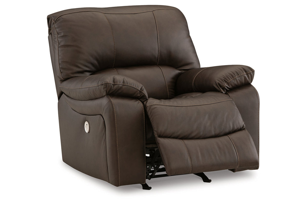 Leesworth Power Reclining Sofa, Loveseat and Recliner from Ashley - Luna Furniture