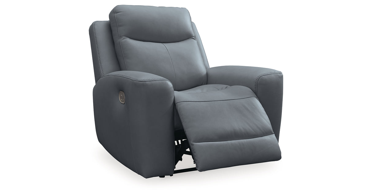 Mindanao Steel Sofa, Loveseat and Recliner from Ashley Furniture - Luna Furniture