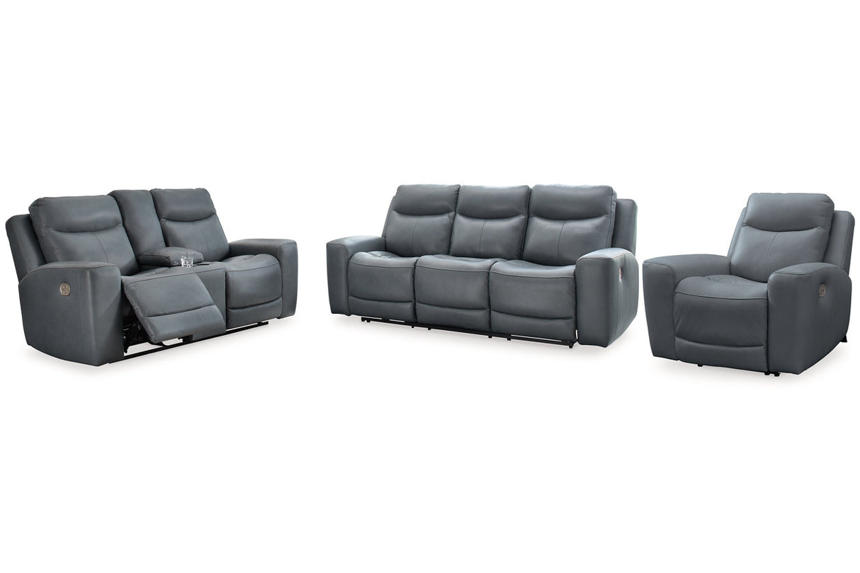 Mindanao Power Reclining Sofa, Loveseat and Recliner from Ashley - Luna Furniture
