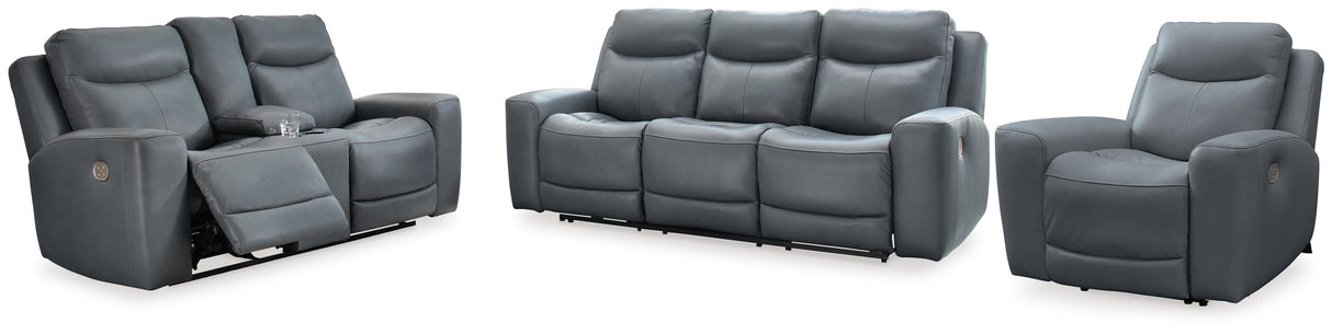 Mindanao Power Reclining Sofa, Loveseat and Recliner from Ashley - Luna Furniture