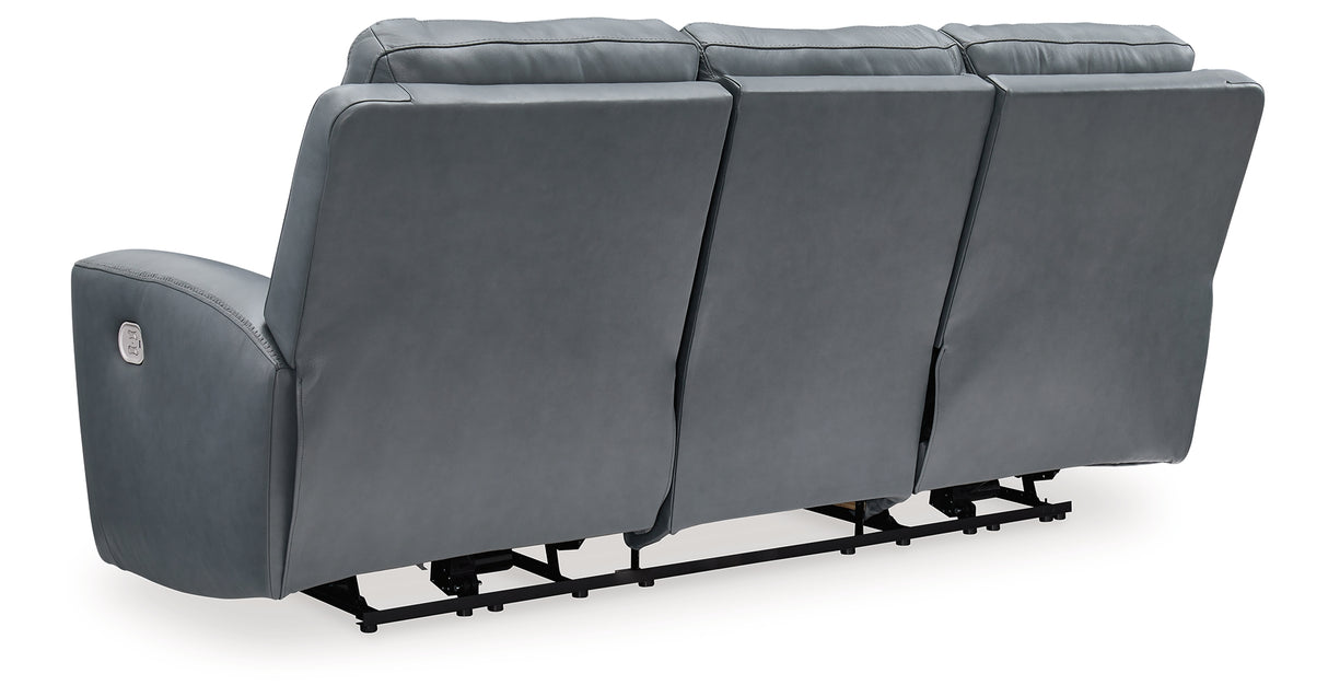 Mindanao Steel Sofa, Loveseat and Recliner from Ashley Furniture - Luna Furniture