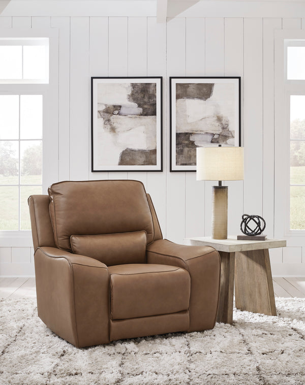 DeepWakes Caramel Power Recliner