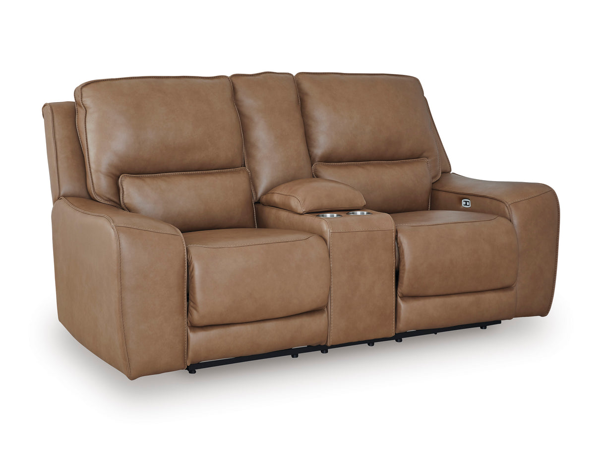 DeepWakes Caramel Sofa and Loveseat from Ashley - Luna Furniture