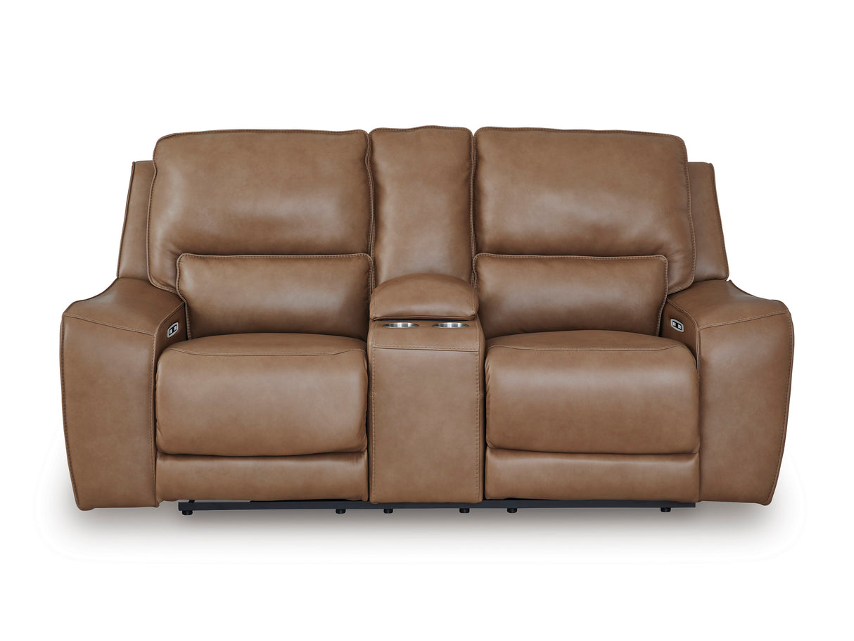 DeepWakes Caramel Sofa and Loveseat from Ashley - Luna Furniture