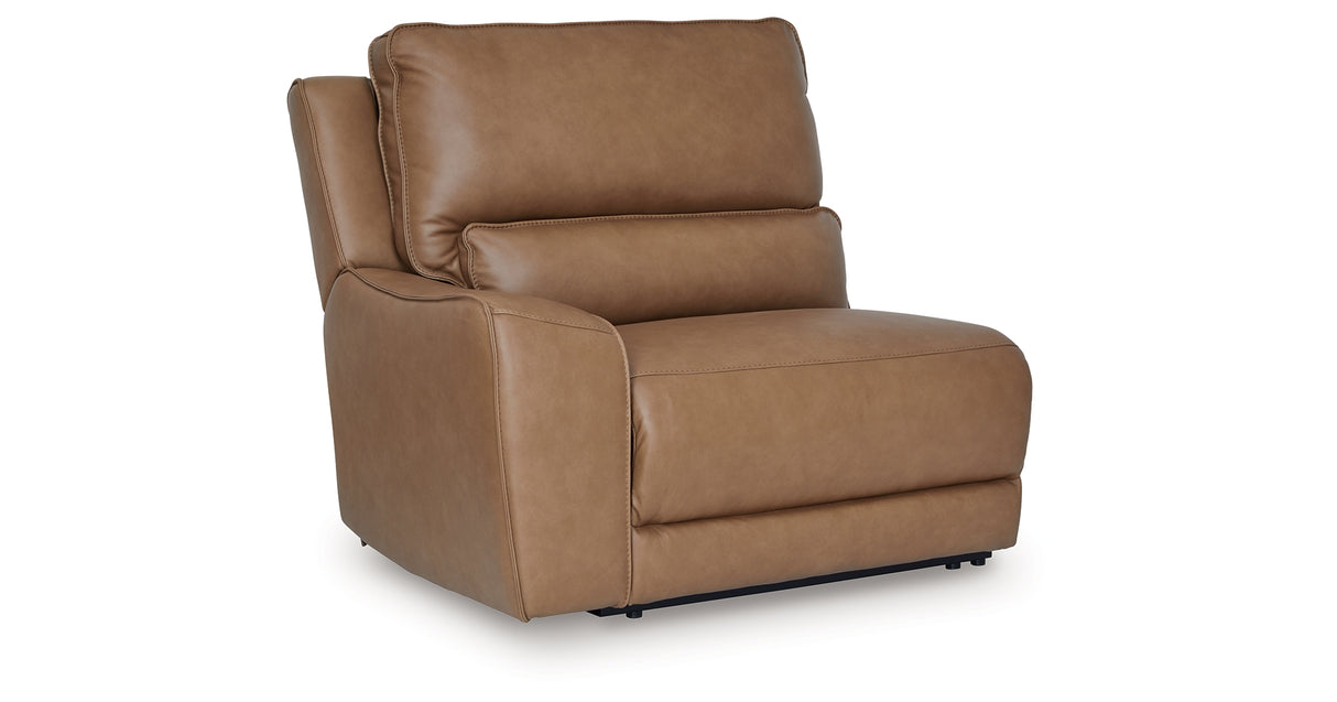 DeepWakes Caramel Left-Arm Facing Power Recliner from Ashley - Luna Furniture