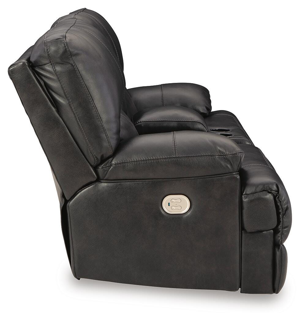 Mountainous Eclipse Power Reclining Loveseat from Ashley Furniture - Luna Furniture