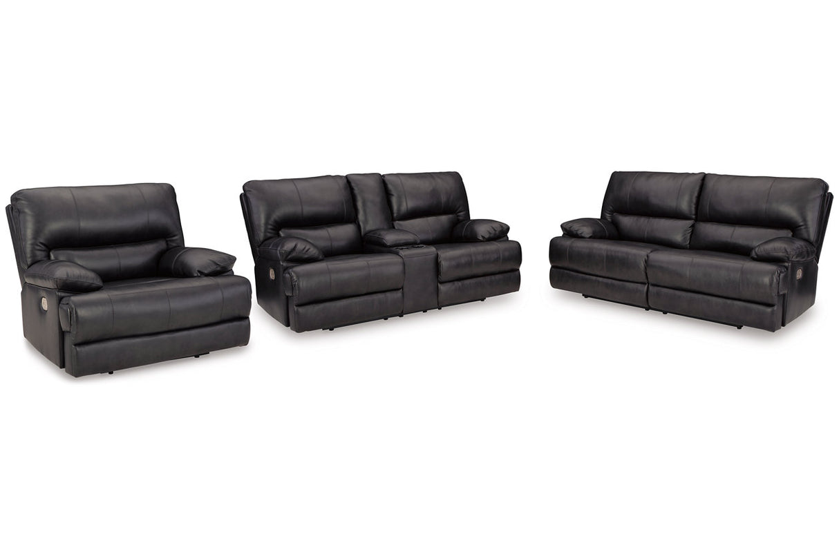 Mountainous Power Reclining Sofa, Loveseat and Recliner from Ashley - Luna Furniture